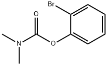 CARBAMIC ACID, N,N-DIMETHYL-, 2-BROMOPHENYL ESTER, 7305-04-6, 结构式