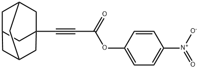 2-Propynoic acid, 3-tricyclo[3.3.1.13,7]dec-1-yl-, 4-nitrophenyl ester,73213-43-1,结构式