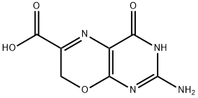 2-氨基-4-氧代-1,7-二氢-4H-嘧啶并[4,5-B][1,4]噁嗪-6-甲酸,73217-10-4,结构式