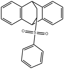 9,10-Ethanoanthracene, 9,10-dihydro-11-(phenylsulfonyl)- Struktur