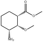 Cyclohexanecarboxylic acid, 3-amino-2-methoxy-, methyl ester, [1S-|
