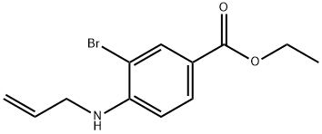 Benzoic acid, 3-bromo-4-(2-propen-1-ylamino)-, ethyl ester