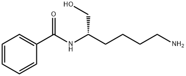 Benzamide, N-[(1S)-5-amino-1-(hydroxymethyl)pentyl]-,734484-50-5,结构式