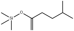 Silane, trimethyl[(4-methyl-1-methylenepentyl)oxy]- Struktur