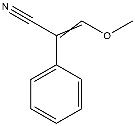 Benzeneacetonitrile, α-(methoxymethylene)-