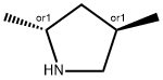 Pyrrolidine, 2,4-dimethyl-, (2R,4R)-rel- Structure