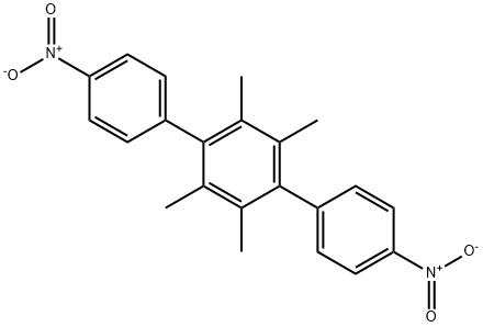 1,1':4',1''-Terphenyl, 2',3',5',6'-tetramethyl-4,4''-dinitro- (9CI) Structure