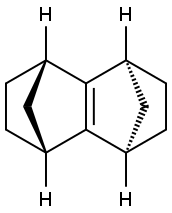 (1β,3α,6α,8β)-Tetracyclo[6.2.1.13,6.02,7]dodeca-2(7)-ene 结构式