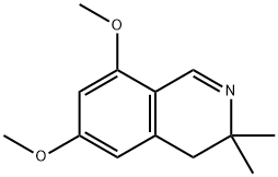 Isoquinoline, 3,4-dihydro-6,8-dimethoxy-3,3-dimethyl- 结构式