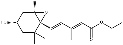 2,4-Pentadienoic acid, 5-[(1S,4S,6R)-4-hydroxy-2,2,6-trimethyl-7-oxabicyclo[4.1.0]hept-1-yl]-3-methyl-, ethyl ester, (2E,4E)-