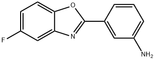 Benzenamine, 3-(5-fluoro-2-benzoxazolyl)- Structure