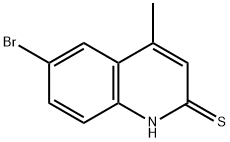 73883-41-7 2(1H)-Quinolinethione, 6-bromo-4-methyl-