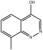 4-Cinnolinol, 8-methyl- Structure