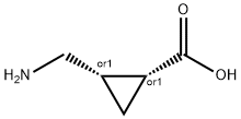 Cyclopropanecarboxylic acid, 2-(aminomethyl)-, (1R,2S)-rel-|