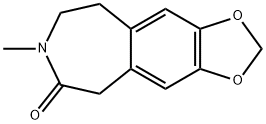 6H-1,3-Dioxolo[4,5-h][3]benzazepin-6-one, 5,7,8,9-tetrahydro-7-methyl-