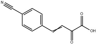 (E)-4-(4-CYANOPHENYL)-2-OXOBUT-4-ENOIC ACID 结构式