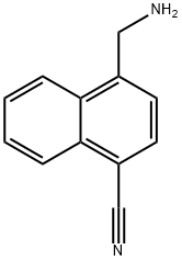 4-(Aminomethyl)-1-naphthonitrile,741232-49-5,结构式