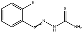 Hydrazinecarbothioamide, 2-[(2-bromophenyl)methylene]- 化学構造式