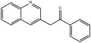 Ethanone, 1-phenyl-2-(3-quinolinyl)-