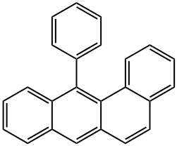 Benz[a]anthracene, 12-phenyl- Struktur