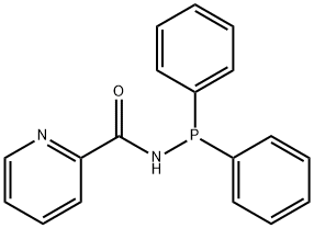 2-Pyridinecarboxamide, N-(diphenylphosphino)- 结构式