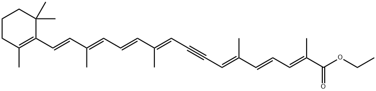 ethyl 15',15'-didehydro-beta-8'-apocaroten-8'-oate Structure