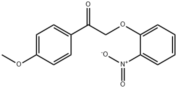 Ethanone, 1-(4-methoxyphenyl)-2-(2-nitrophenoxy)-