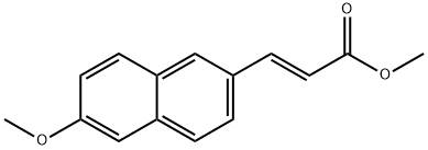 2-Propenoic acid, 3-(6-methoxy-2-naphthalenyl)-, methyl ester, (2E)-