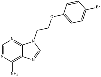 9-(2-(4-溴苯氧基)乙基)-9H-嘌呤-6-胺, 744260-15-9, 结构式