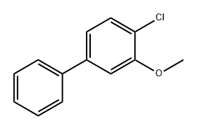 4-氯-3-甲氧基-1,1'-联苯 结构式