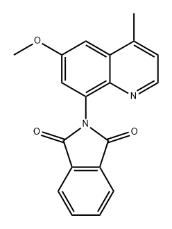 1H-Isoindole-1,3(2H)-dione, 2-(6-methoxy-4-methyl-8-quinolinyl)- Structure