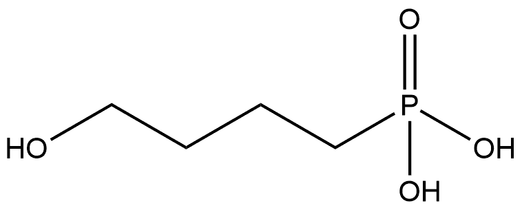 (4-羟基丁基)磷酸, 74536-47-3, 结构式