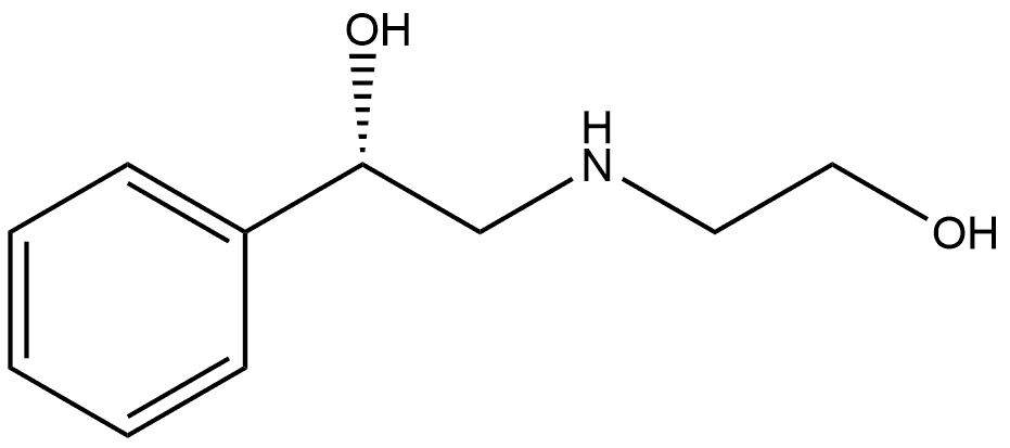 Benzenemethanol, α-[[(2-hydroxyethyl)amino]methyl]-, (αS)-