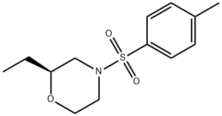 Morpholine, 2-ethyl-4-[(4-methylphenyl)sulfonyl]-, (S)- (9CI) Structure