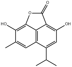 木槿内酯A 结构式