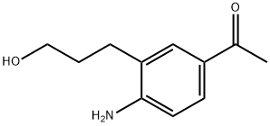 Ethanone, 1-[4-amino-3-(3-hydroxypropyl)phenyl]-