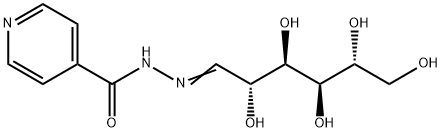 D-Mannose, (4-pyridinylcarbonyl)hydrazone (9CI) 化学構造式