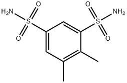 1,3-Benzenedisulfonamide, 4,5-dimethyl- Struktur