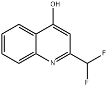 2-(Difluoromethyl)-4-hydroxyquinoline Structure