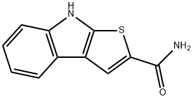 8H-thieno[2,3-b]indole-2-carboxamide Structure
