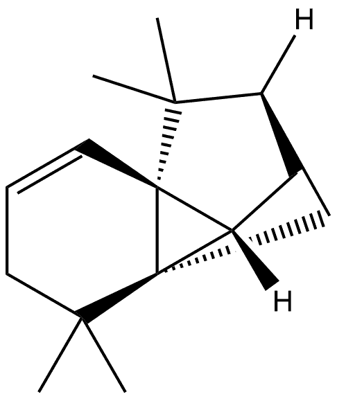 (+)-8 9-DIDEHYDROCYCLOISOLONGIFOLENE Structure