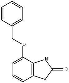 2H-Indol-2-one, 1,3-dihydro-7-(phenylmethoxy)-