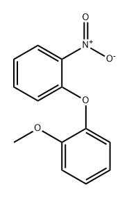 Benzene, 1-methoxy-2-(2-nitrophenoxy)- Struktur