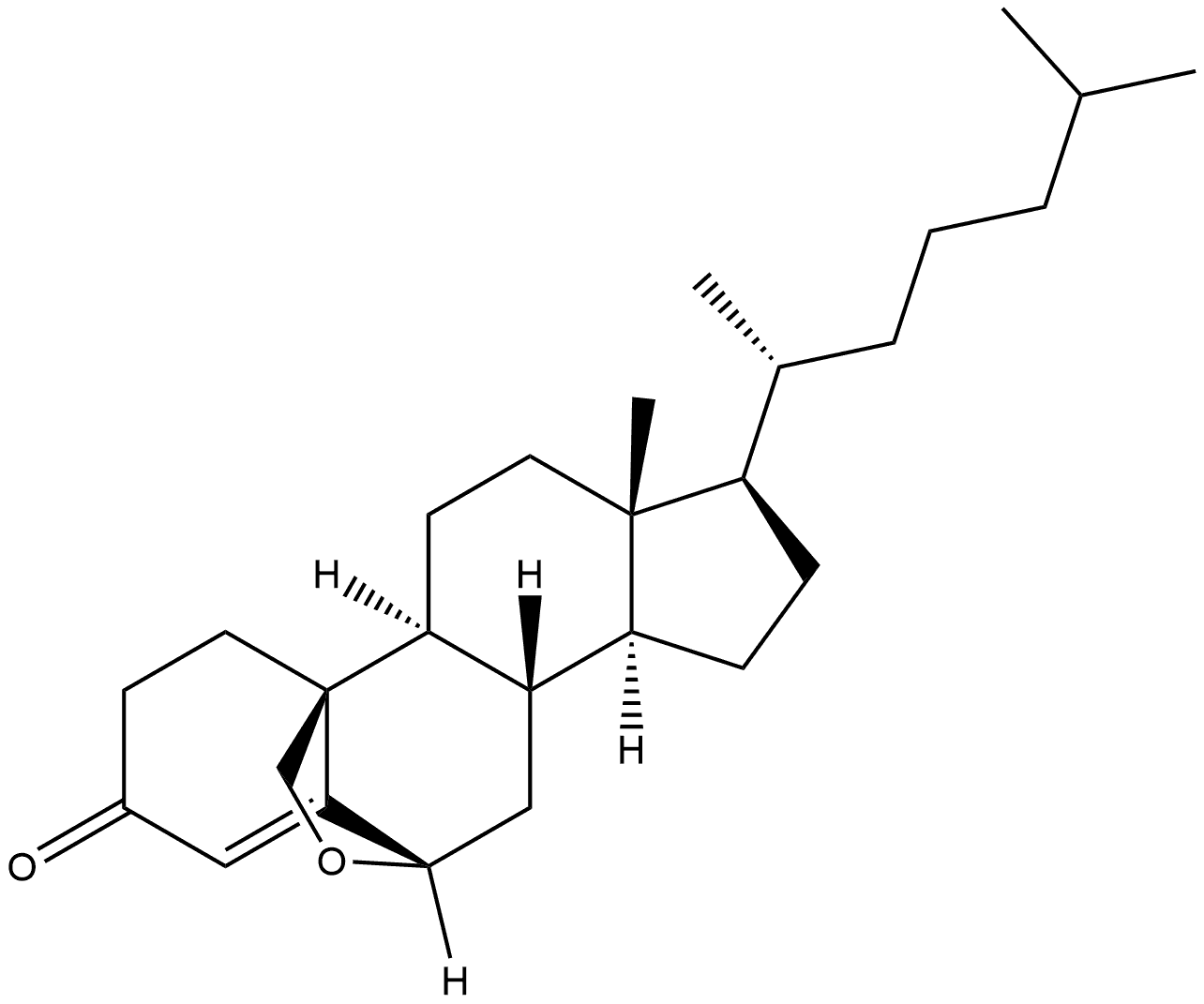 Cholest-4-en-3-one, 6,19-epoxy-, (6β)- (9CI)