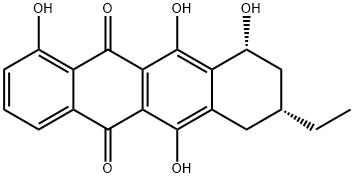 (8R)-8-Ethyl-7,8,9,10-tetrahydro-1,6,10β,11-tetrahydroxy-5,12-naphthacenedione|