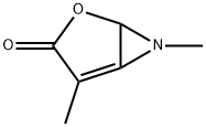 2-Oxa-6-azabicyclo[3.1.0]hex-4-en-3-one,4,6-dimethyl-(9CI) 化学構造式