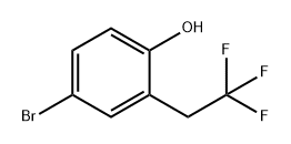 Phenol, 4-bromo-2-(2,2,2-trifluoroethyl)-|