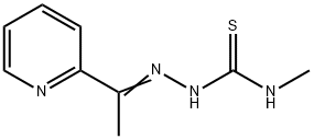 2-acetylpyridine-4-methyl-3-thiosemicarbazone Structure
