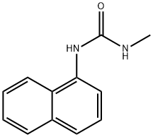 1-Methyl-3-(naphthalen-1-yl)urea Structure