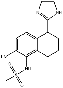 Methanesulfonamide, N-[5-(4,5-dihydro-1H-imidazol-2-yl)-5,6,7,8-tetrahydro-2-hydroxy-1-naphthalenyl]-|化合物 T29511